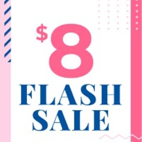 Going Live at 5:30pm CST!!! 3 Hour Flash Sale!! All Items $8 or Less!!! - Picture 1 of 1